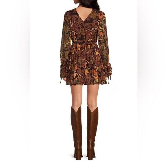 NWT Lost + Wander Wild Bergamot Mini Dress - Picture 2 of 6